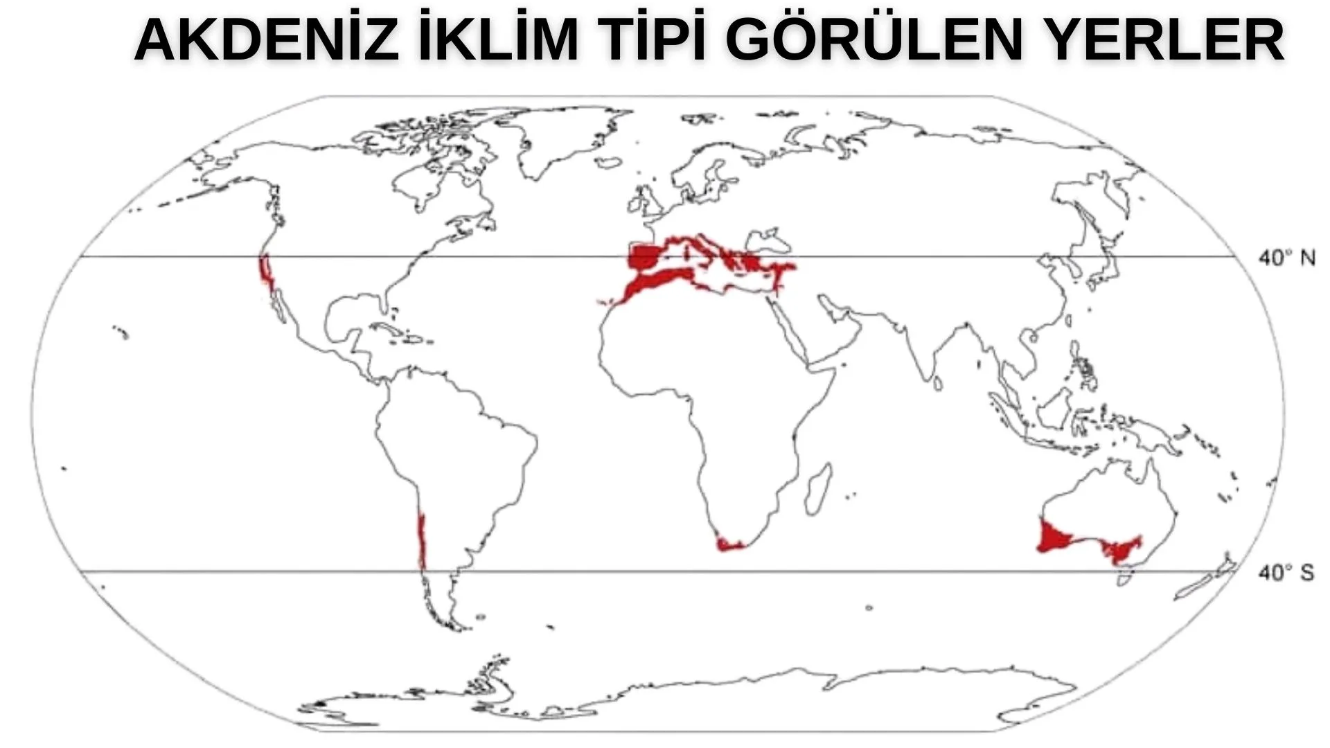 Akdeniz-Iklim-Bolgeler Akdeniz Iklim Tipi Bolgeler